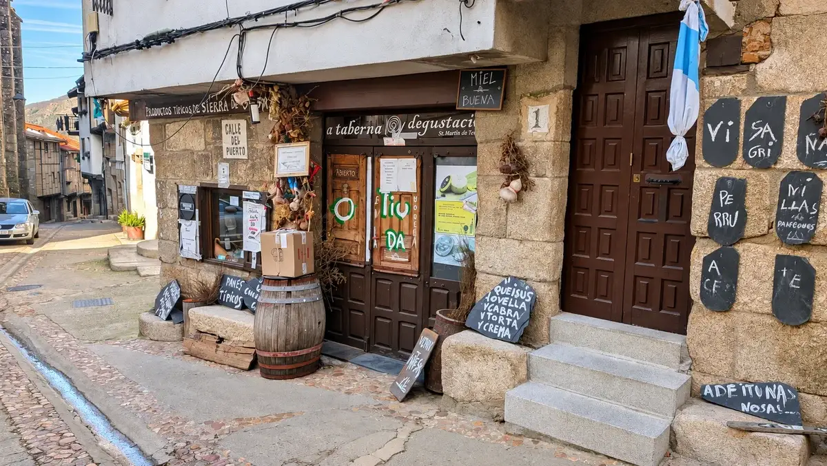 Degustación en San Martín de Trevejo