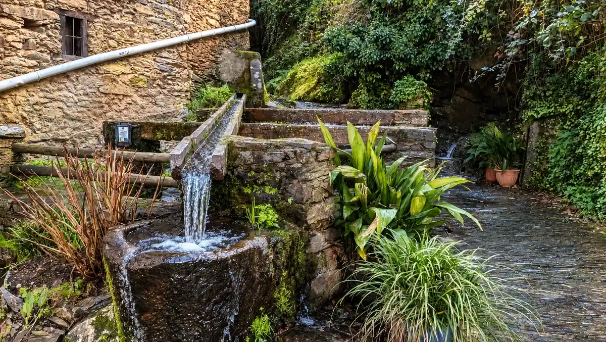 Fuente en Robledillo de Gata