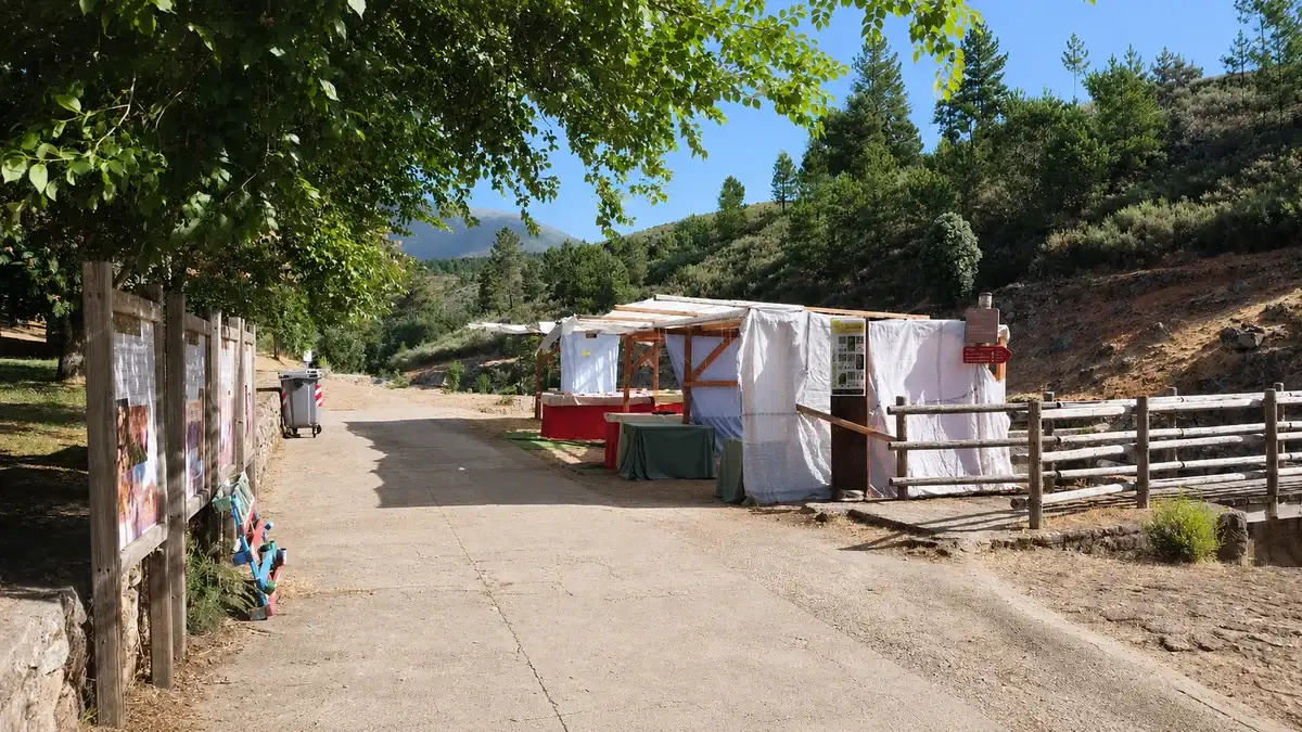 Puestos de venta en Jevero