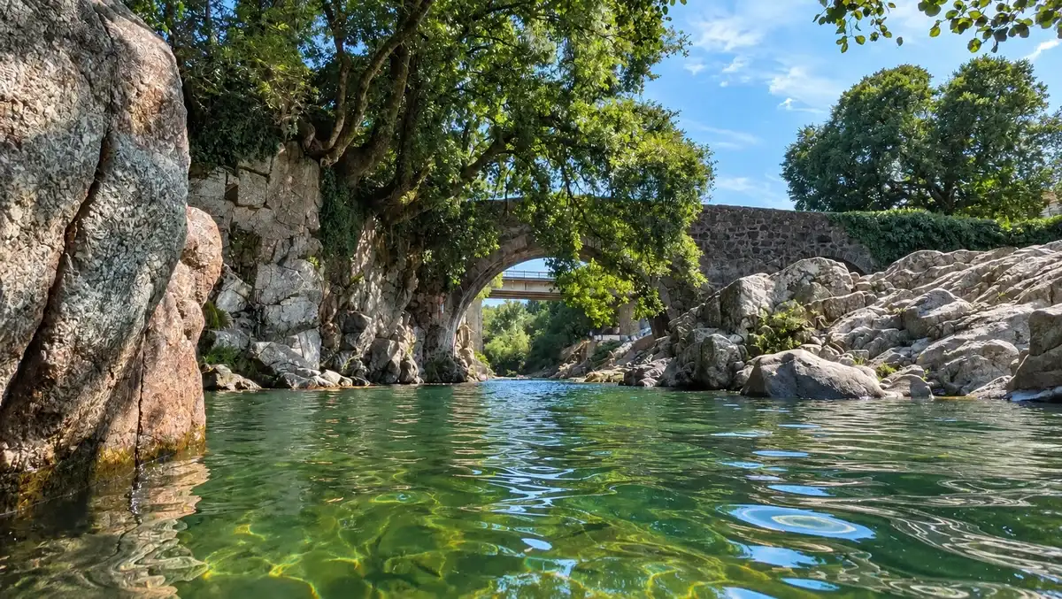 Piscinas naturales en Losar de La Vera