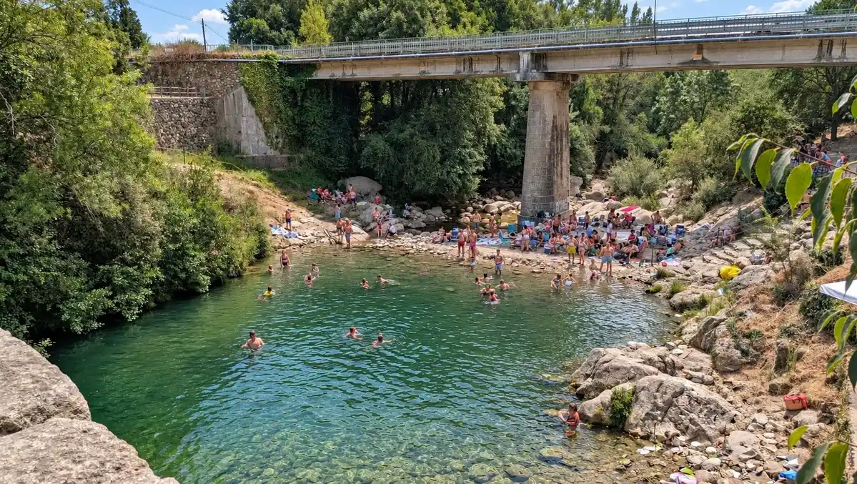 Piscina natural Garganta de Cuartos, Losar de La Vera