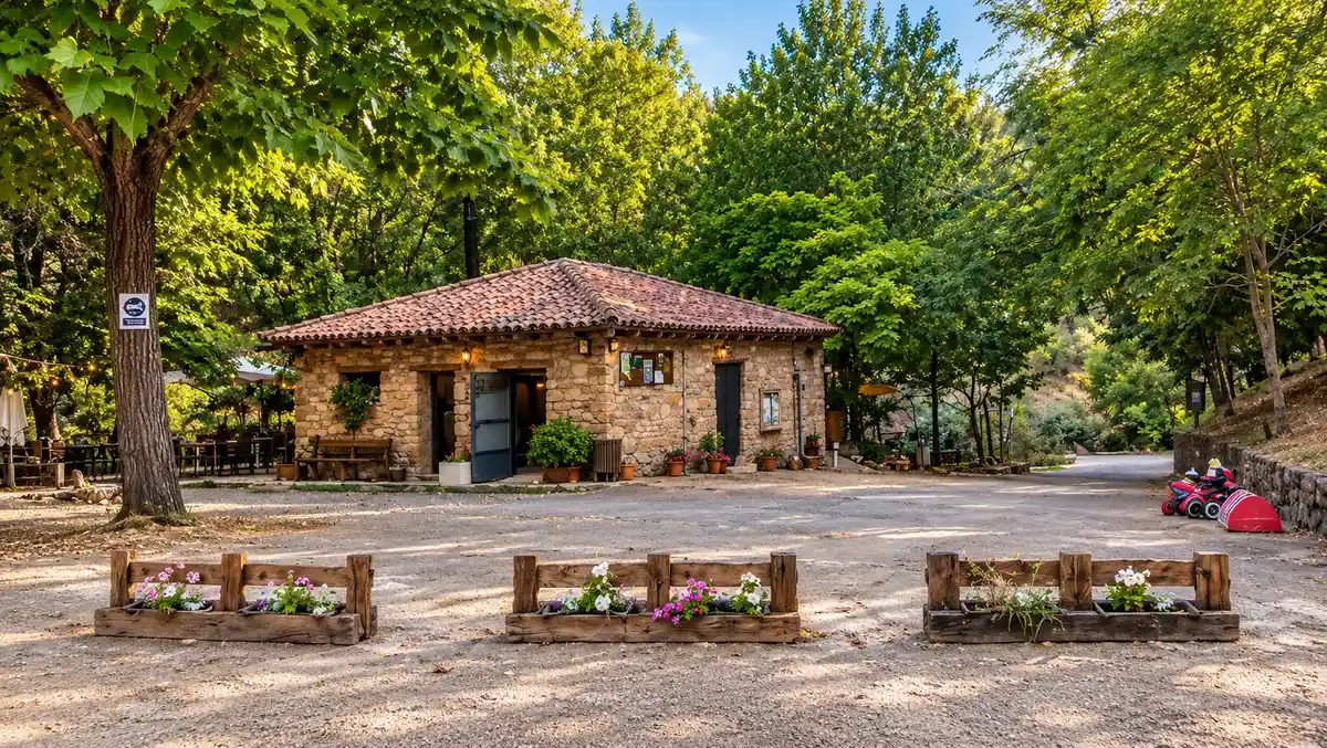 Restaurante en Piscina de Villasbuenas de Gata