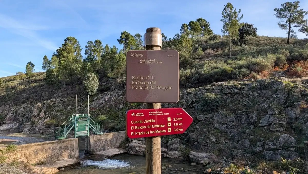 Señalización Ruta Prado de las Monjas