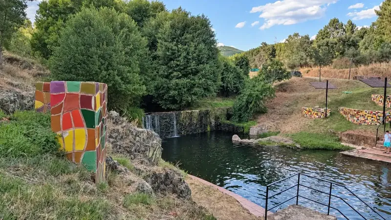 Piscina natural Las Herías, Sierra de Gata