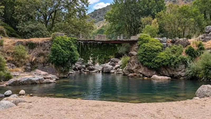 Charco de la Máquina en Guijo de Santa Bárbara