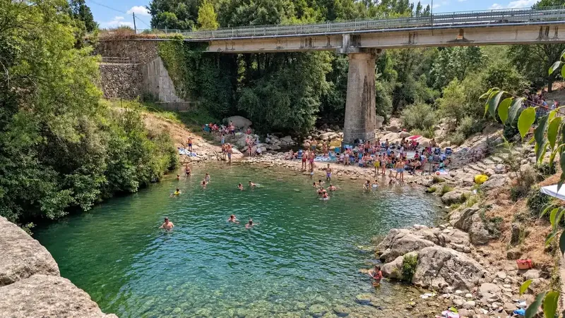 Piscina natural Garganta de Cuartos, Losar de La Vera